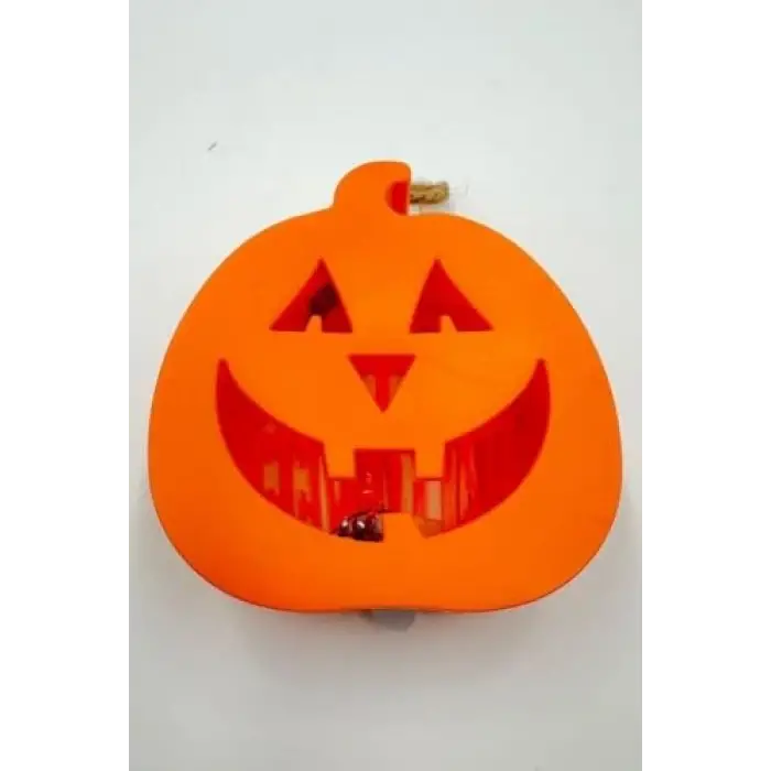 Halloween Işıklı Masa Süsü Balkabağı