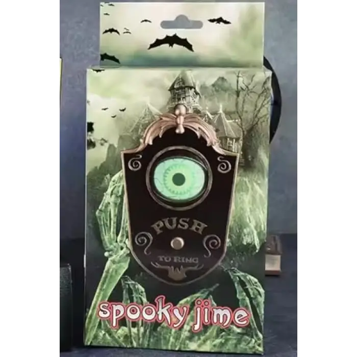 Halloween Kapı Zili Ding Dong, Siyah