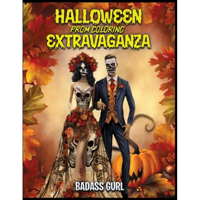 HALLOWEEN PROM COLORING EXTRAVAGANZA