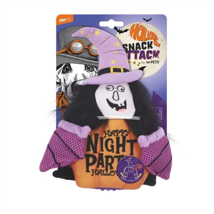 Halloween Witch Snack Attack Köpek Oyuncağı
