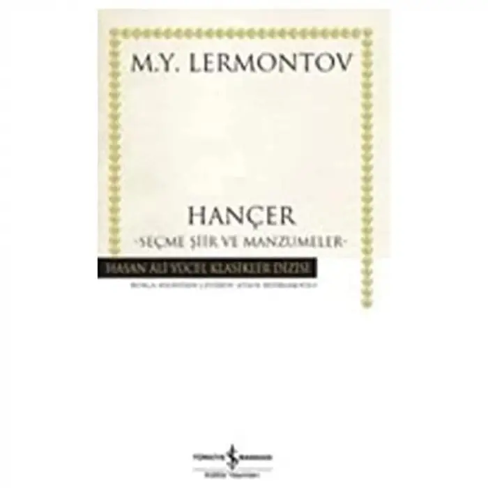 Hançer – Seçme Şiirler ve Manzumeler