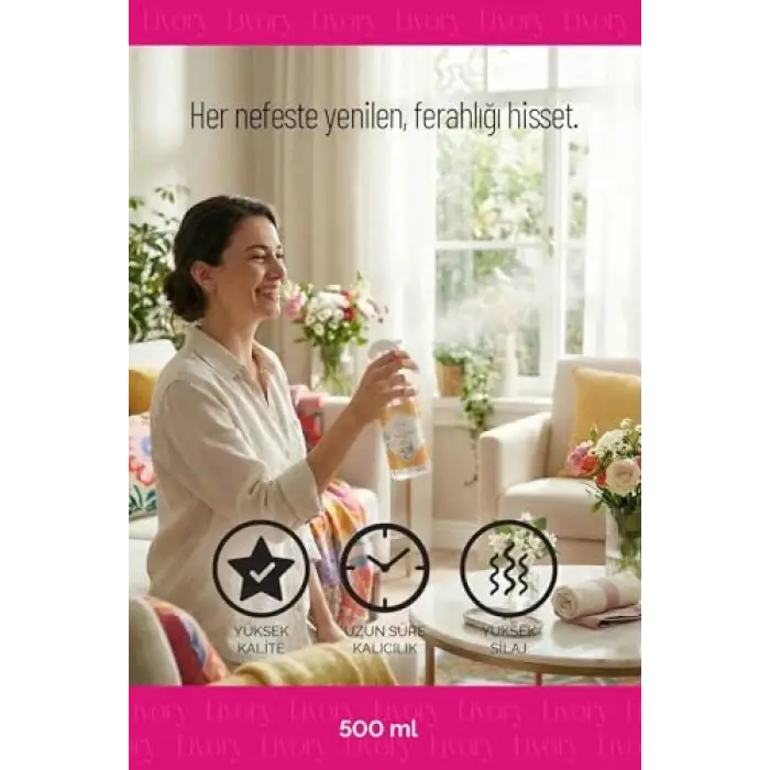Hanımeli aromalı oda kokusu 500 ml