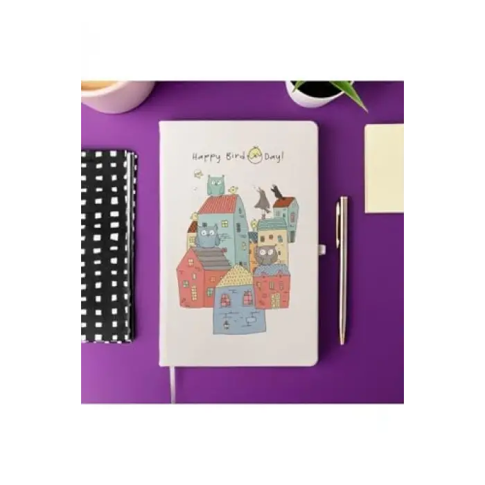 Happy Birdday Not Defteri 13x21 cm