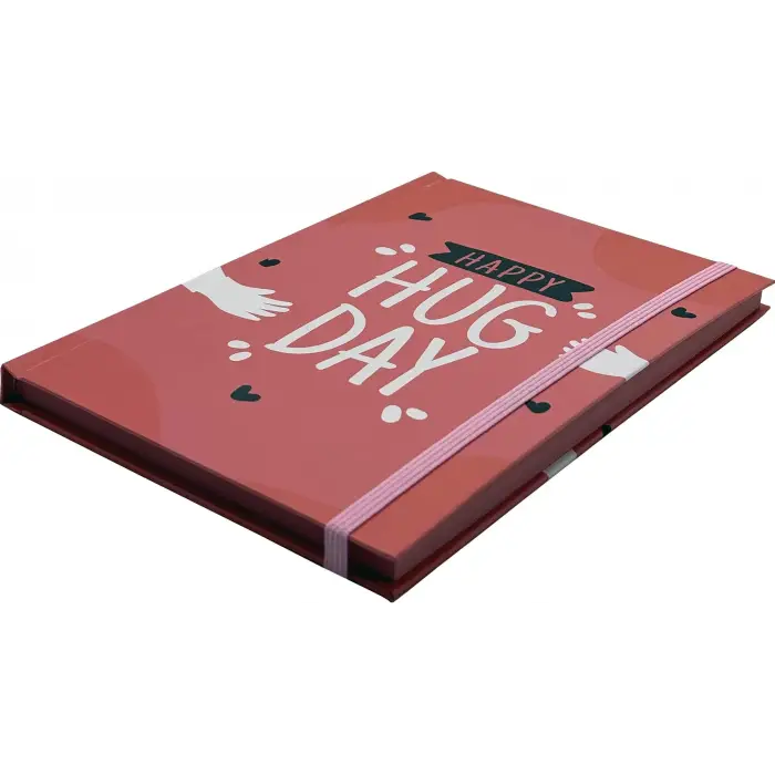 Happy Hug Day Çizgisiz Defter