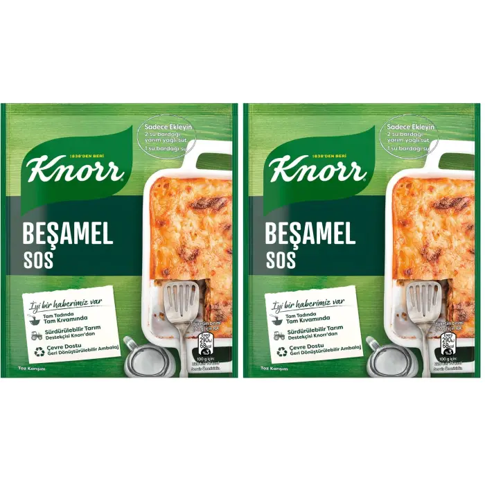 Harçlar Beşamel 70 g 2li paket
