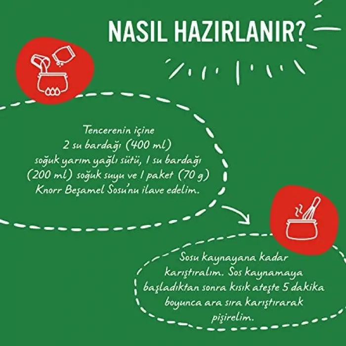 Harçlar Beşamel 70 g
