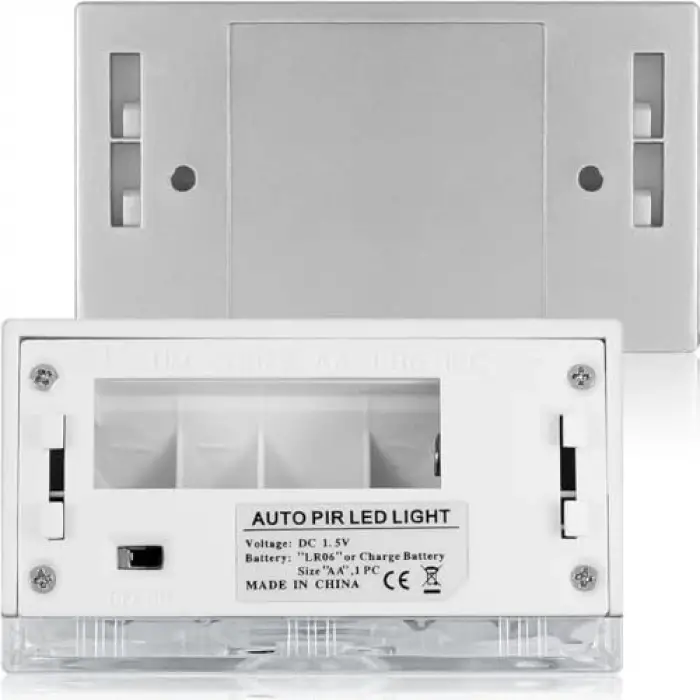 Hareket Sensörlü 4 LEDli Pratik Aydınlatma, Pilli