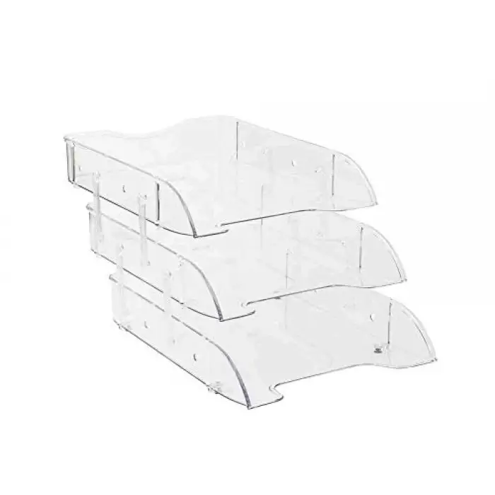 Hareketli Evrak Rafı Şeffaf 3lü 829G