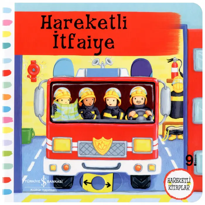 Hareketli İtfaiye: Çocuklar için Eğlenceli Kitap