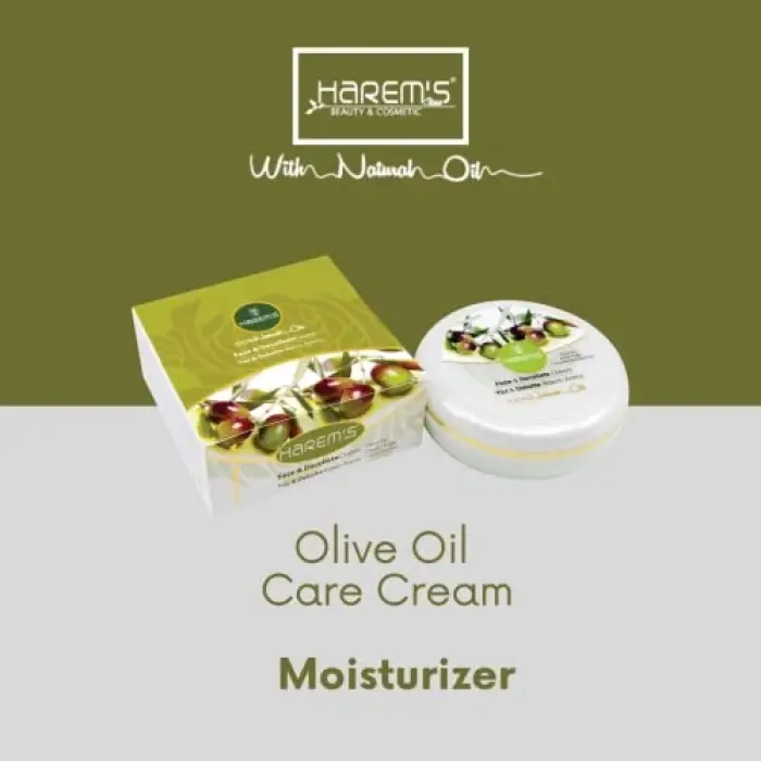 Harems Zeytinyağlı Cilt Bakım Kremi (125 ml)