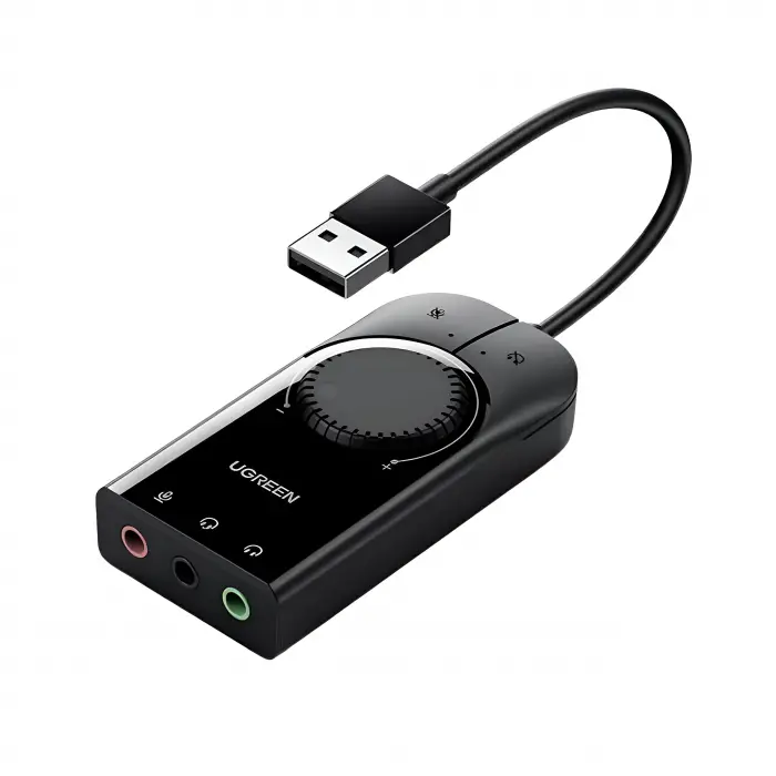 Harici USB Ses Kartı, 15 Cm
