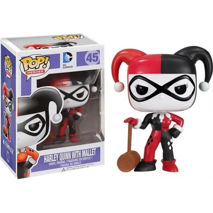 Harley Quinn Çekiçli Koleksiyon Vinil Figür, DC Comics