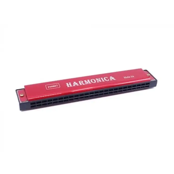 Harmonica Büyük Boy Mızıka Kırmızı