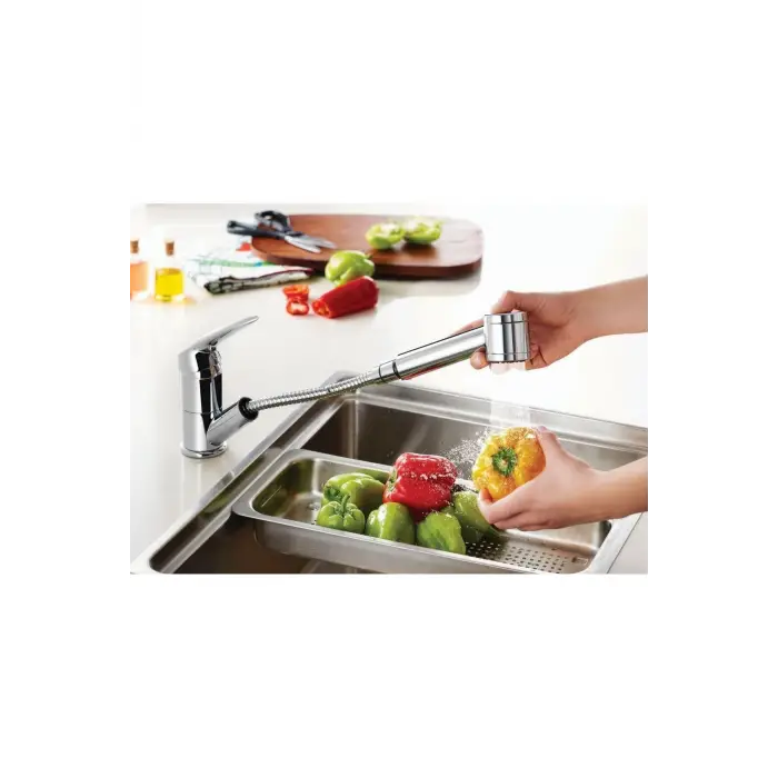 Harmony A41864 Pull-Out Eviye Bataryası Krom
