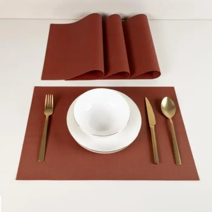 Harmony Mahogany 4 Parça Amerikan Servis Seti 30x45 cm