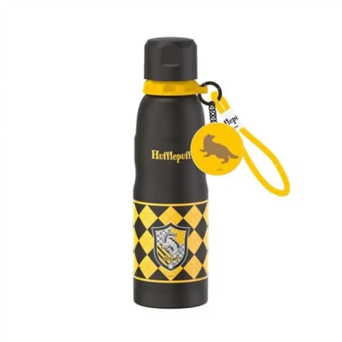 Harry Potter Lisanslı Uçlu Termos 600 ml Sarı