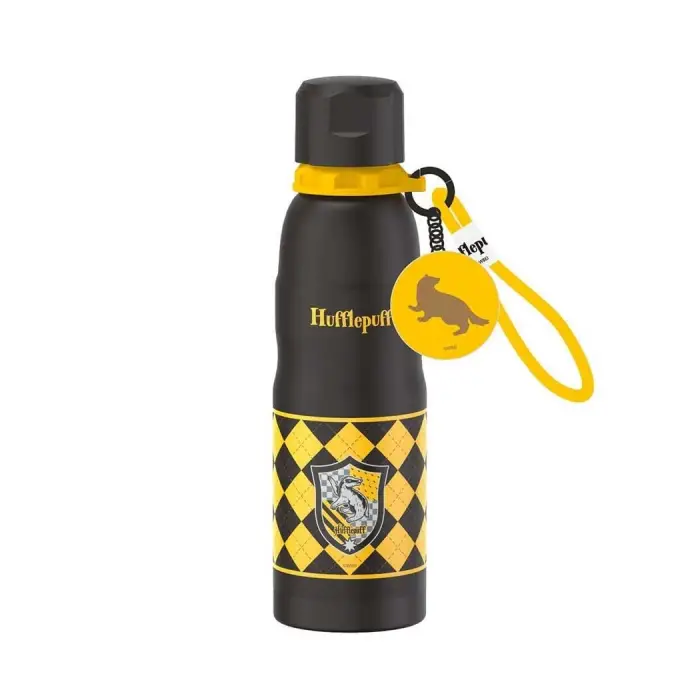 Harry Potter Lisanslı Uçlu Termos 600 ml Sarı
