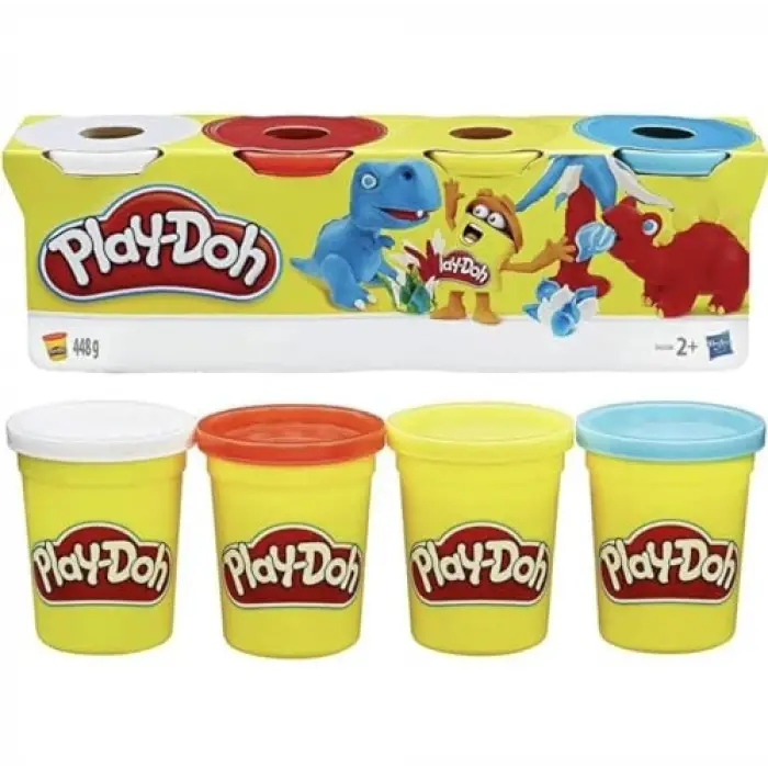 Hasbro B5517 Play Doh Oyun Hamuru 4Lu 1