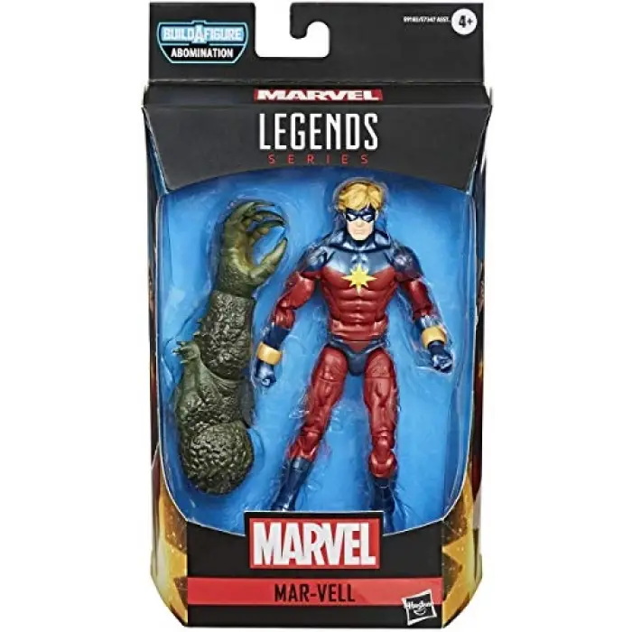 Hasbro Legends Gamerverse Mar-Vell (Abomination BAF) Aksiyon Figürü