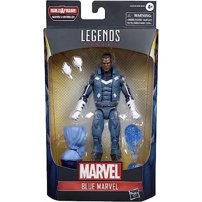 Hasbro Marvel Legends Series Blue Marvel Aksiyon Figürü (Marvels Controller Baf)