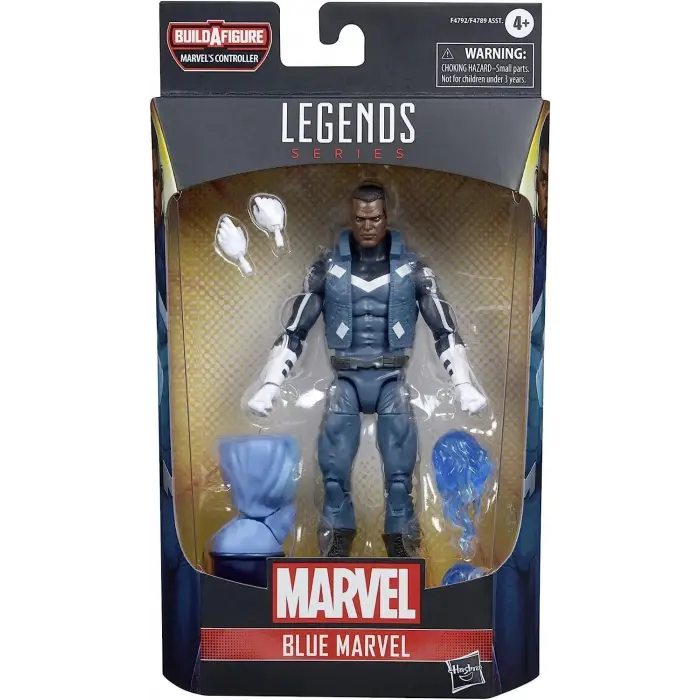 Hasbro Marvel Legends Series Blue Marvel Aksiyon Figürü (Marvels Controller Baf)