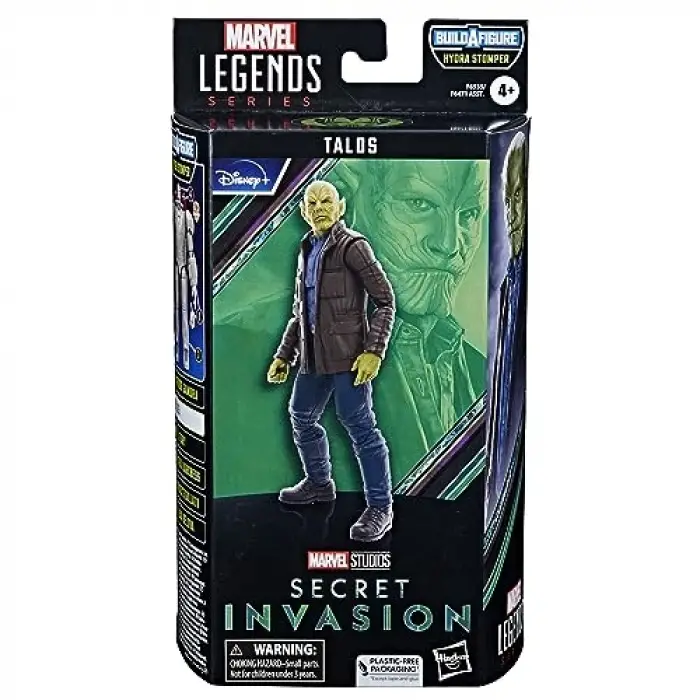 Hasbro Marvel Legends Series Talos Aksiyon Figürü (Hydra Stomper BAF), Secret Invasion