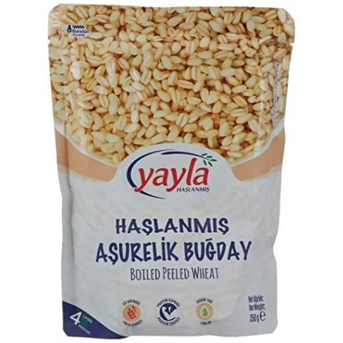 Haşlanmış Aşurelik Buğday (250 g) Tekli Paket