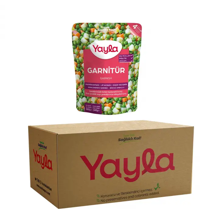 Haşlanmış Garnitür, 560 g Tekli Paket