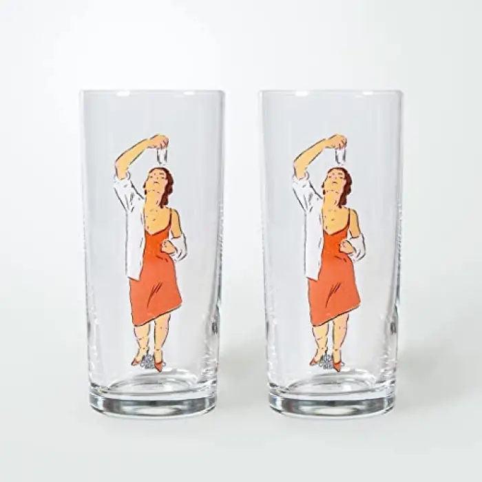 Hassas Denge Kadın Rakı Kadehi 2li Set
