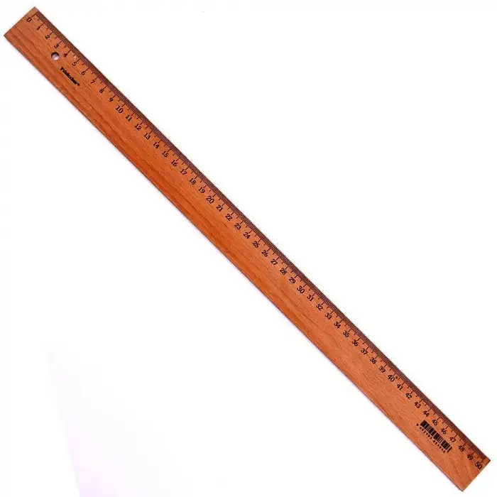 Hatas Tahta Cetvel 50 cm