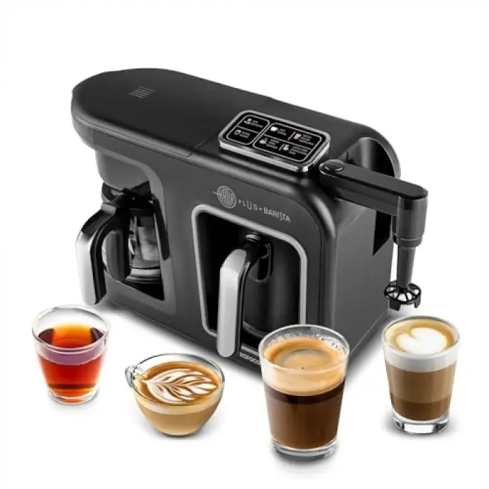 Hatır Plus Barista 6 In 1 Konuşan Black Silver