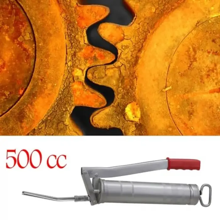 Havalı Gres Pompası 500 cc Manuel El Tipi Yağlama Bakım
