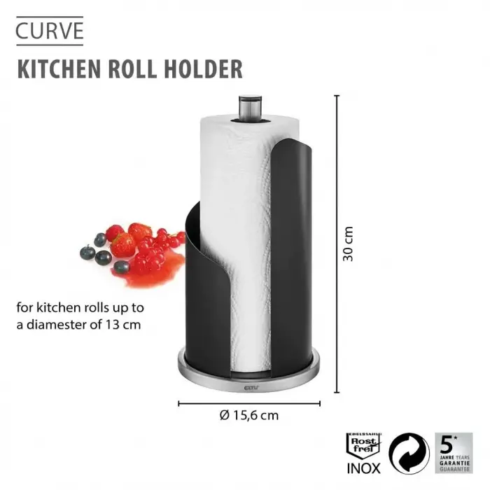 Havlu, Curve kağıt tutucu