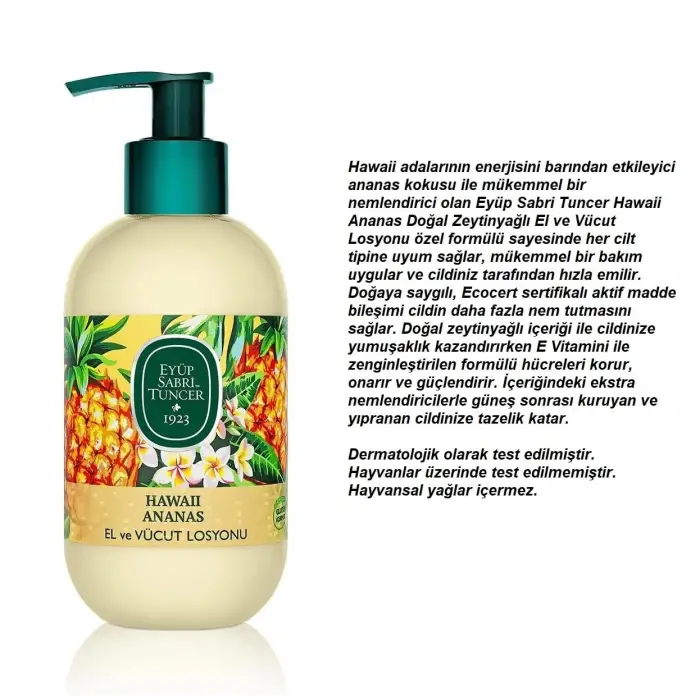 Hawaii Ananas 5Lİ Set