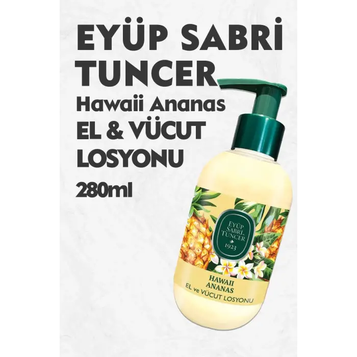 Hawaii Ananas El ve Vücut Losyonu 280 ml