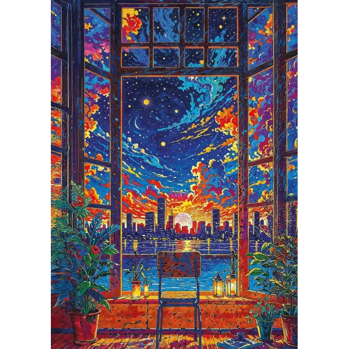 Hayal Penceresi 1000 Parça Puzzle