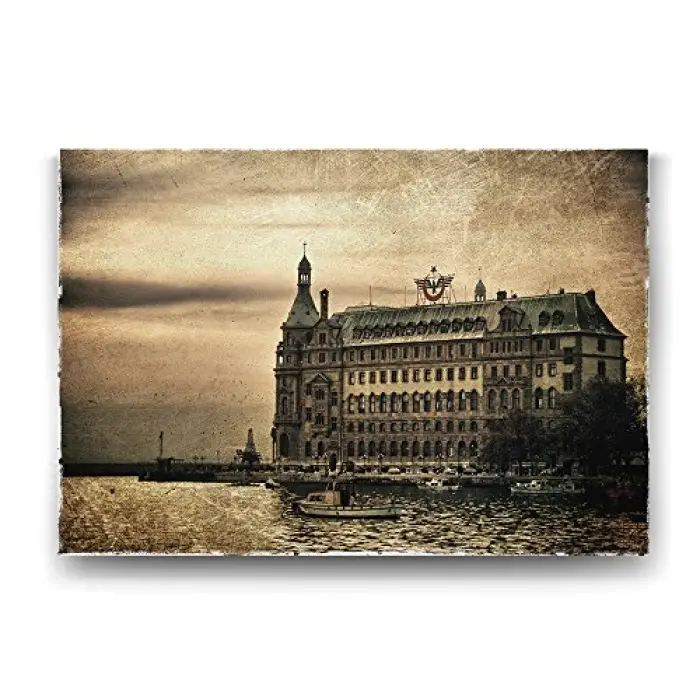 Haydarpaşa Garı Tablosu - 125x80 cm