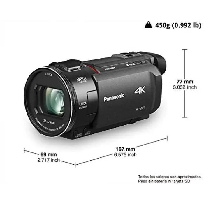 HC-VXF1 4K Dıgıtal Vıdeo Camera
