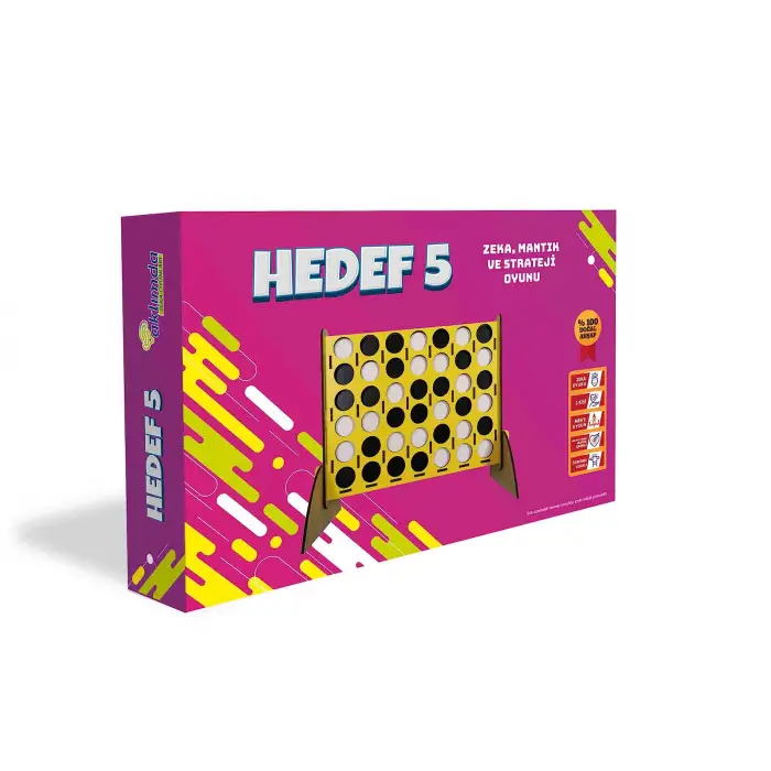 Hedef 5 Mantık ve Strateji Oyunu, Ahşap