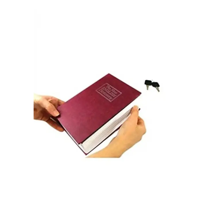 Hediyelik Kitap Şeklinde Gizli Kasa