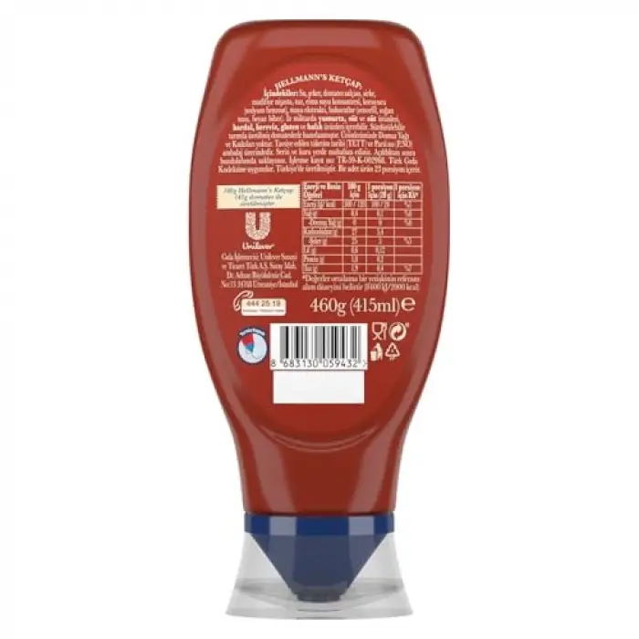 HellmannS Ketçap 460 g