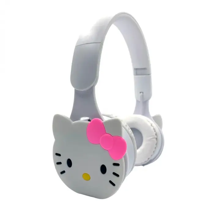 Hello Kitty Kablosuz Bluetooth Katlanabilir Kulak Üstü Kulaklık