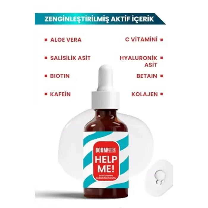 Help Me Acil Kurtarma Su Bazlı Saç Serumu