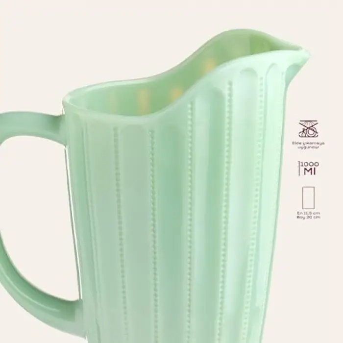 Henan Cam Sürahi 1000 Ml