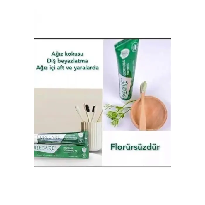Herbal Toothpaste Orecare Bitkisel Diş Macunu 135 g
