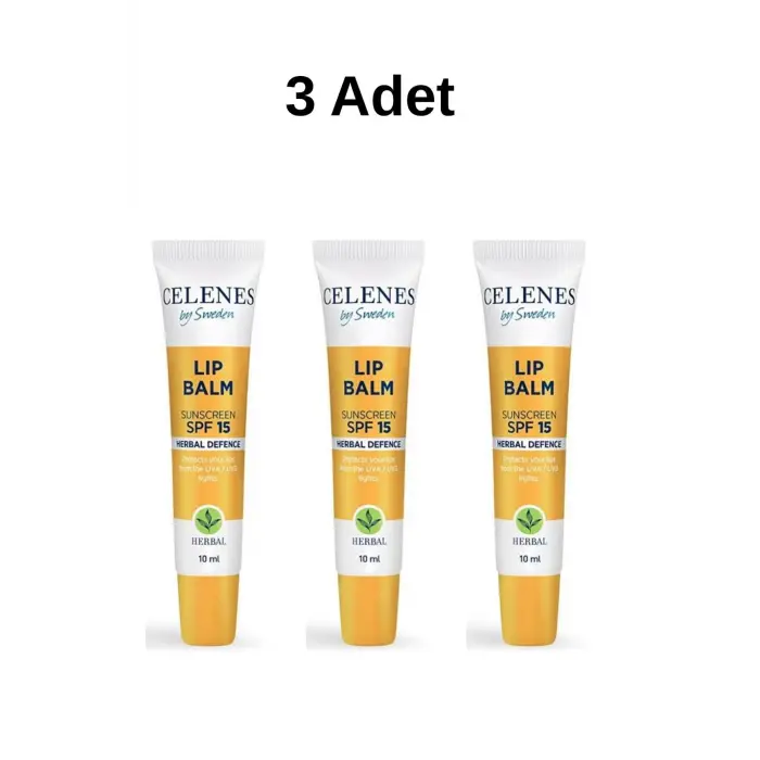 Herbal yoğun nem dudak balmı 3 adet