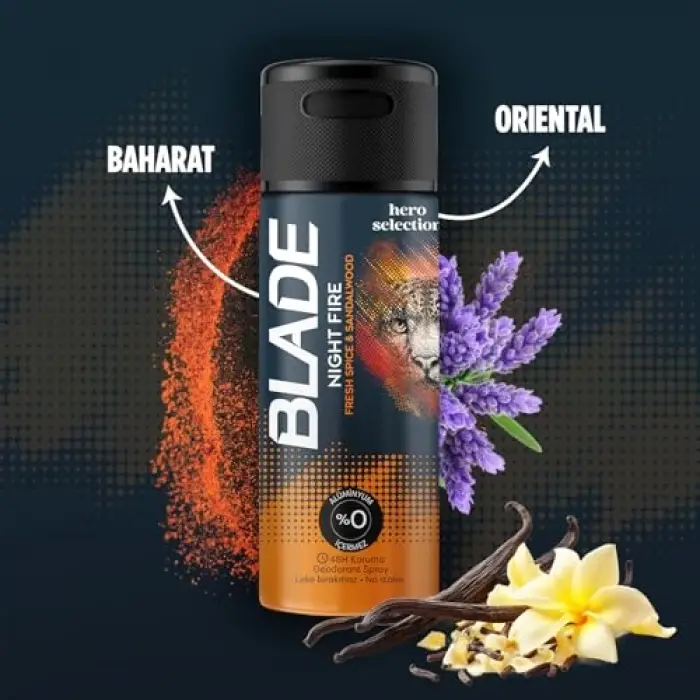 Hero Selection Night Fire Deodorant 150 Mililitre