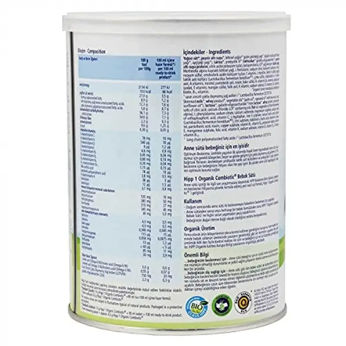 HiPP 1 Organik Combiotic Bebek Sütü 350 gr