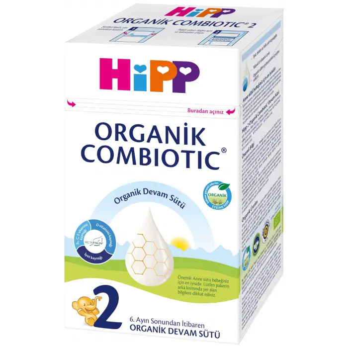 HiPP 2 Organik Combiotic Devam Sütü 600 gr