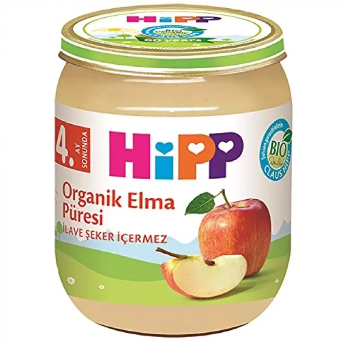 HiPP Organik Elma Püresi 125 gr